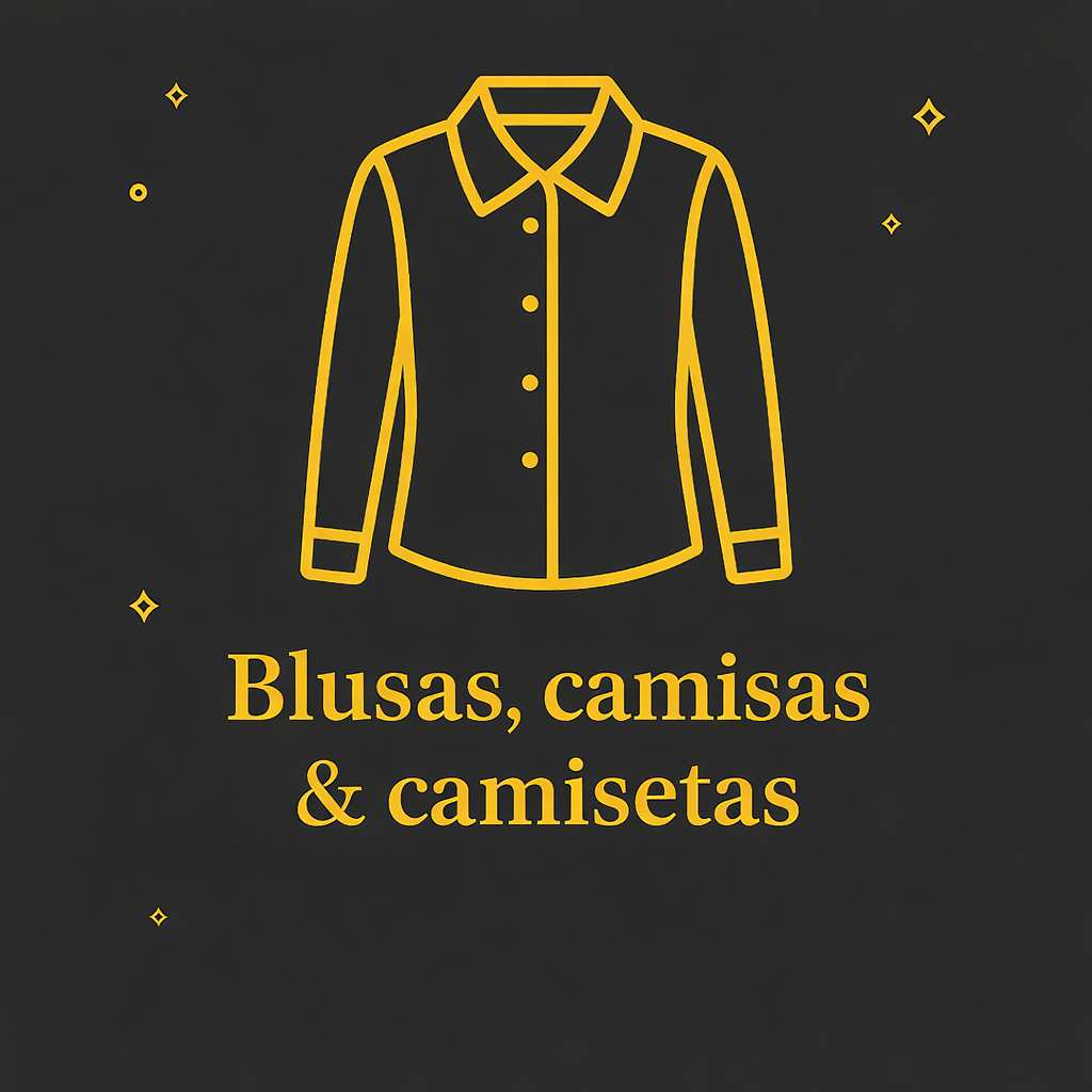 BLUSAS, CAMISAS Y CAMISETAS