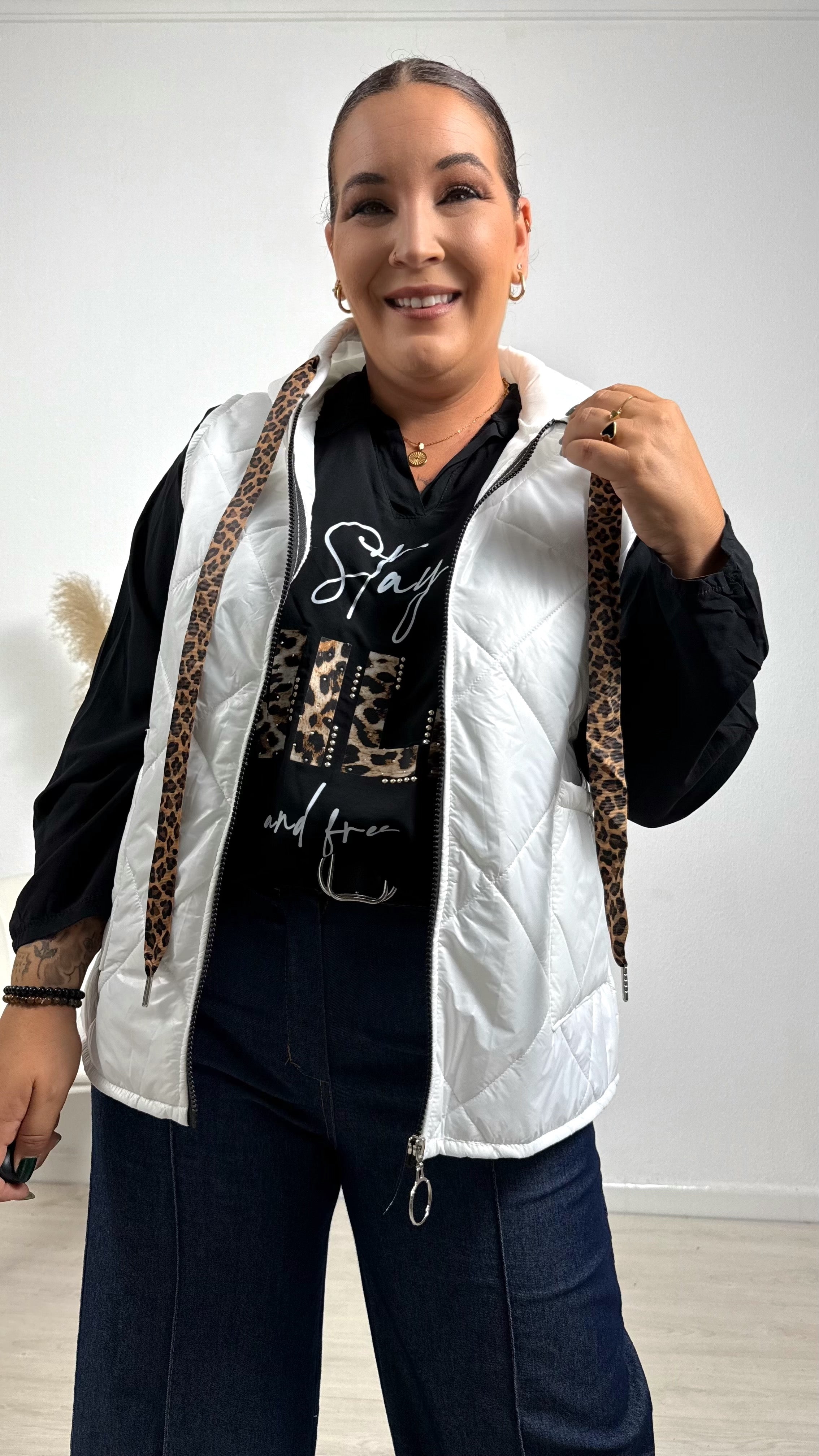 Chaleco Leire blanco