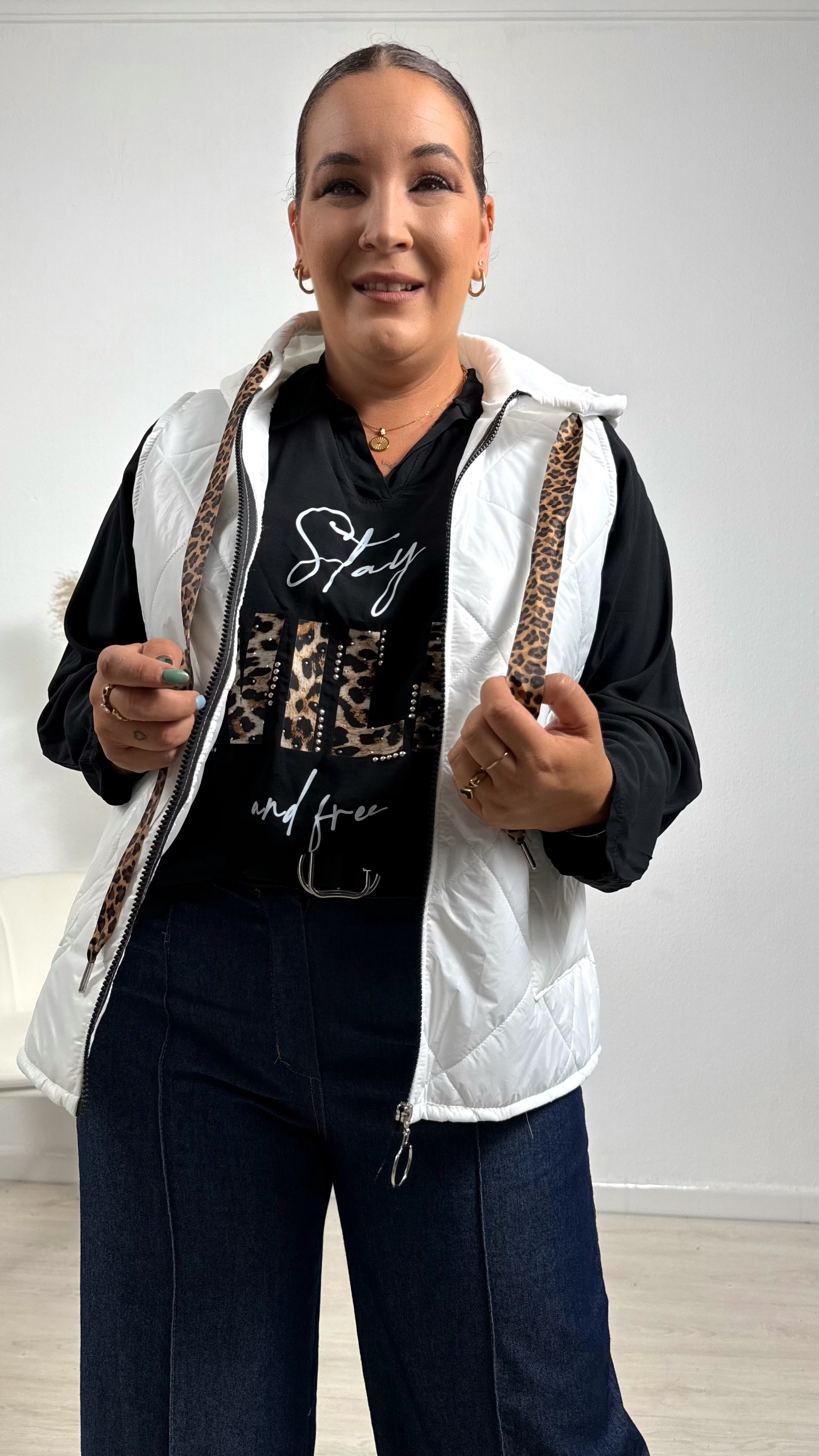 Chaleco Leire blanco