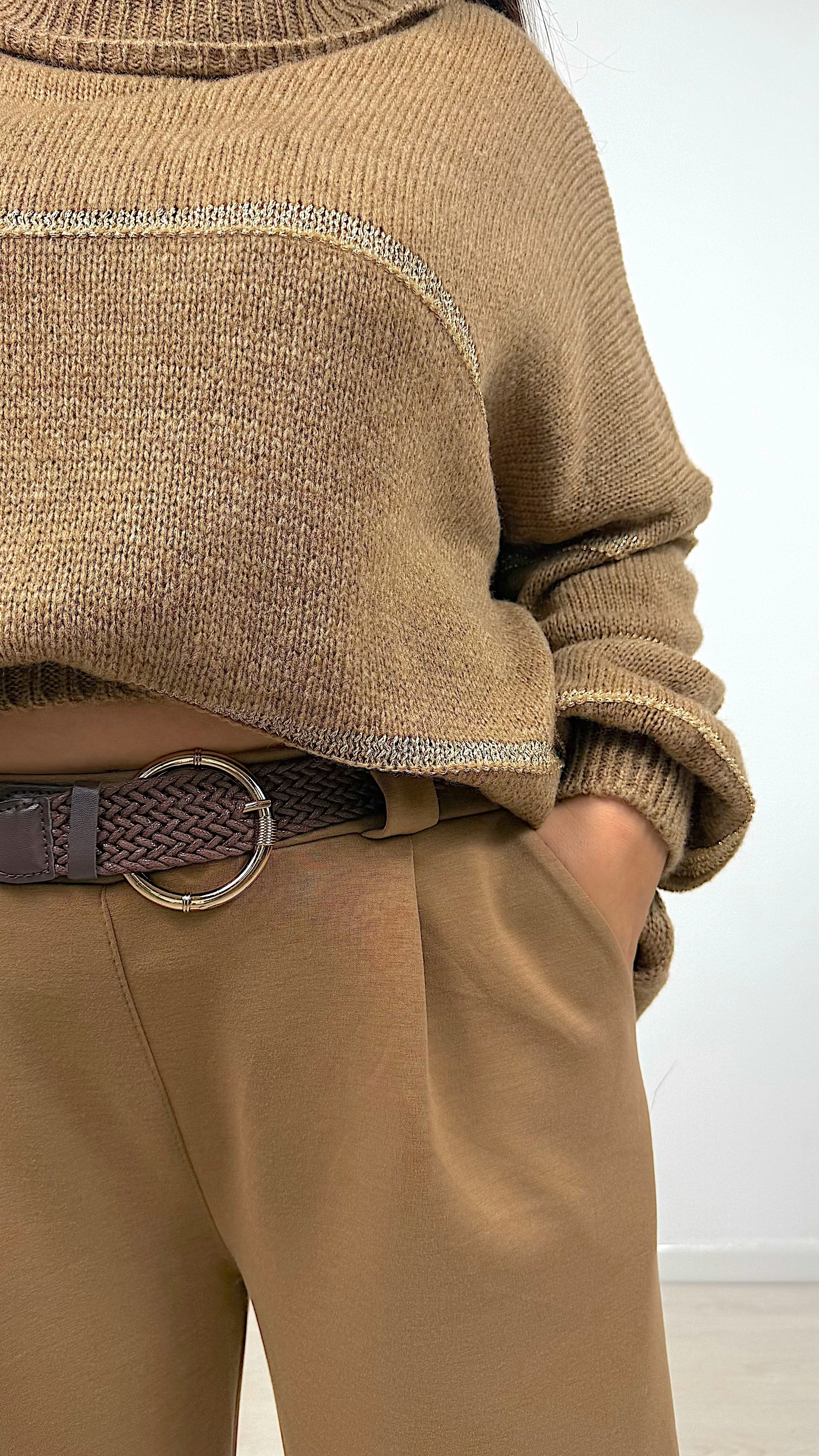 PANTALON TERESA CAMEL