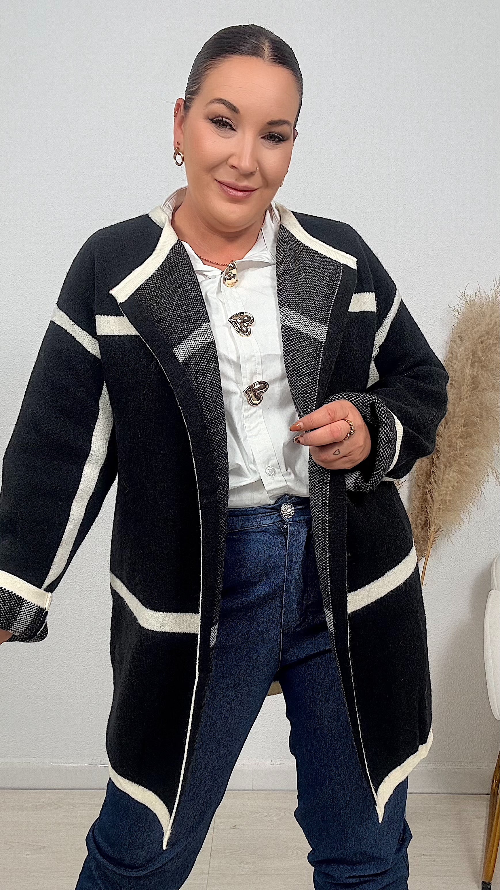 CHAQUETA CLAUDIA NEGRA