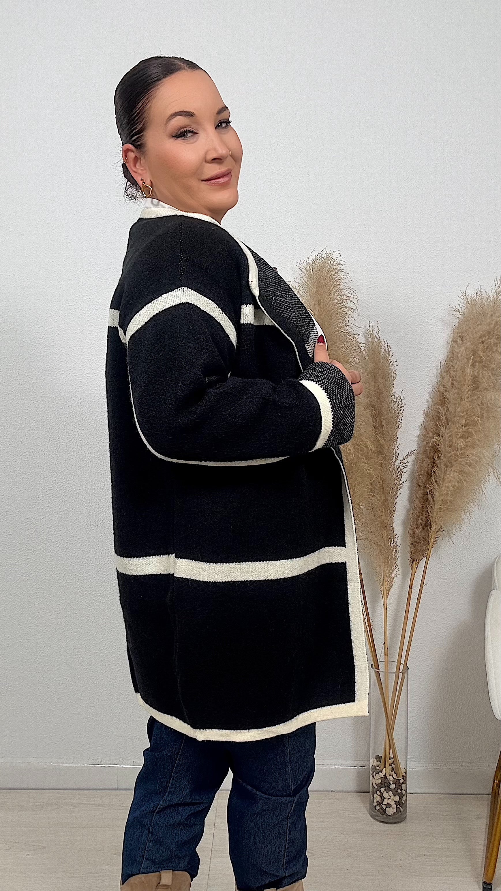 CHAQUETA CLAUDIA NEGRA