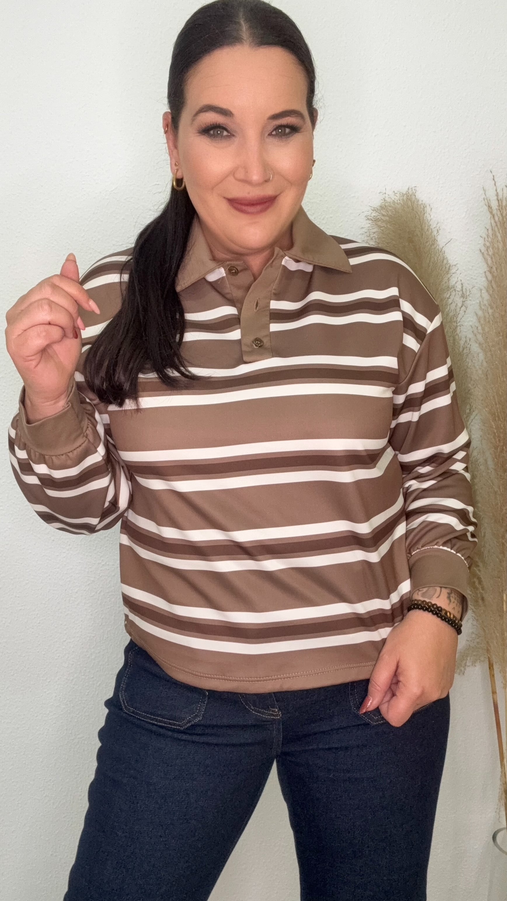 SUDADERA CLAUDIA MARRON