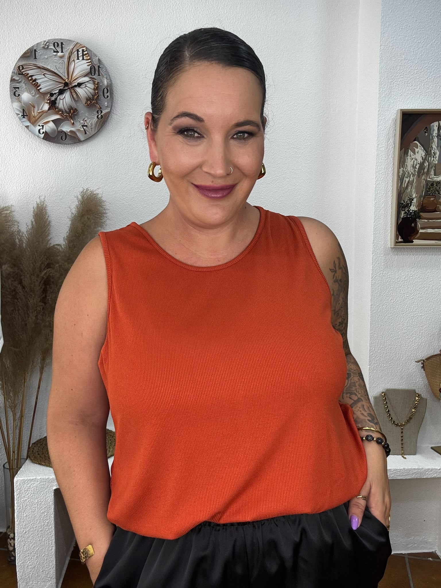 CAMISETA TOP CURVY