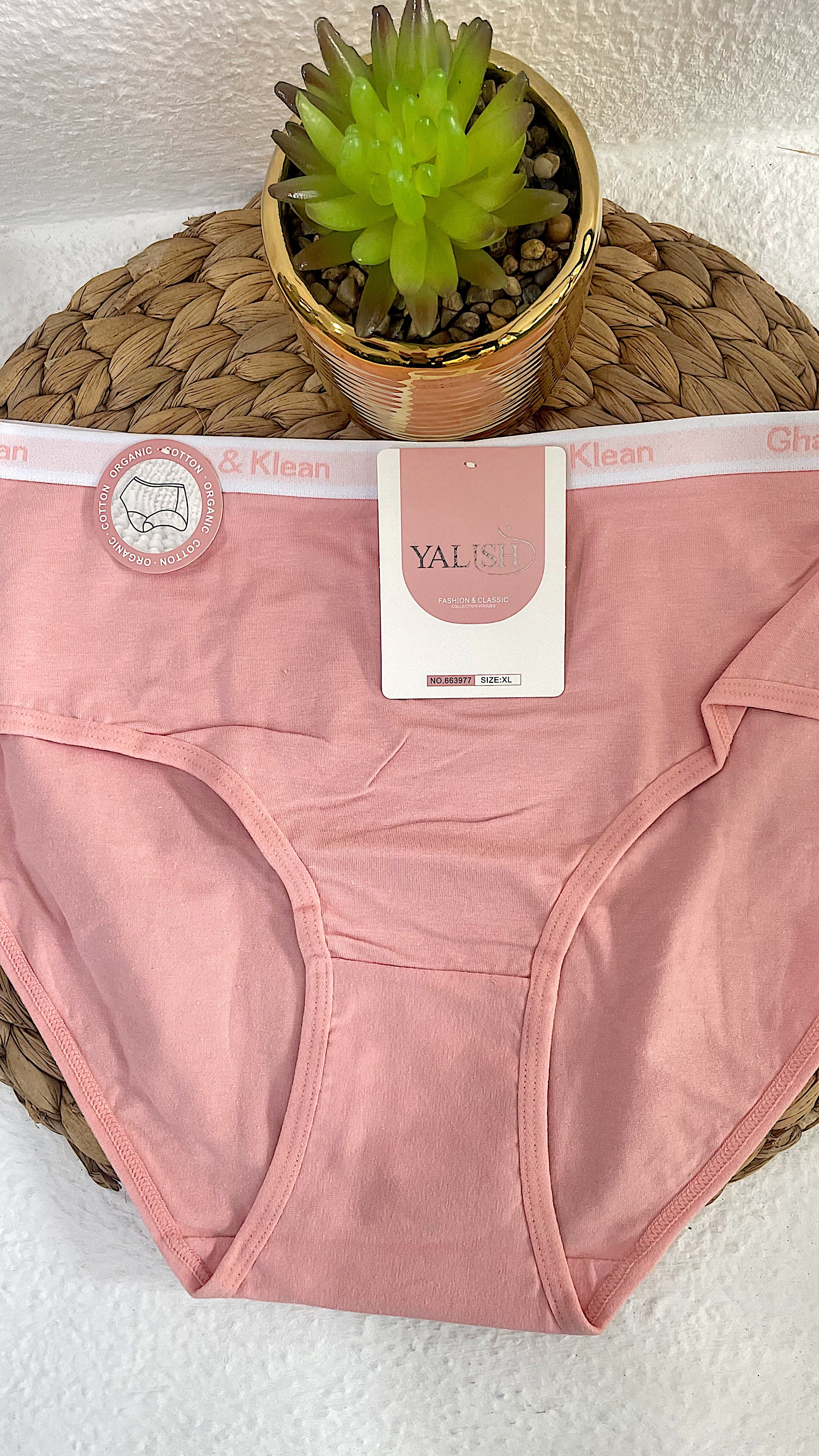 Braga mujer lisa de algodón GlowXL Chiclana de la Frontera