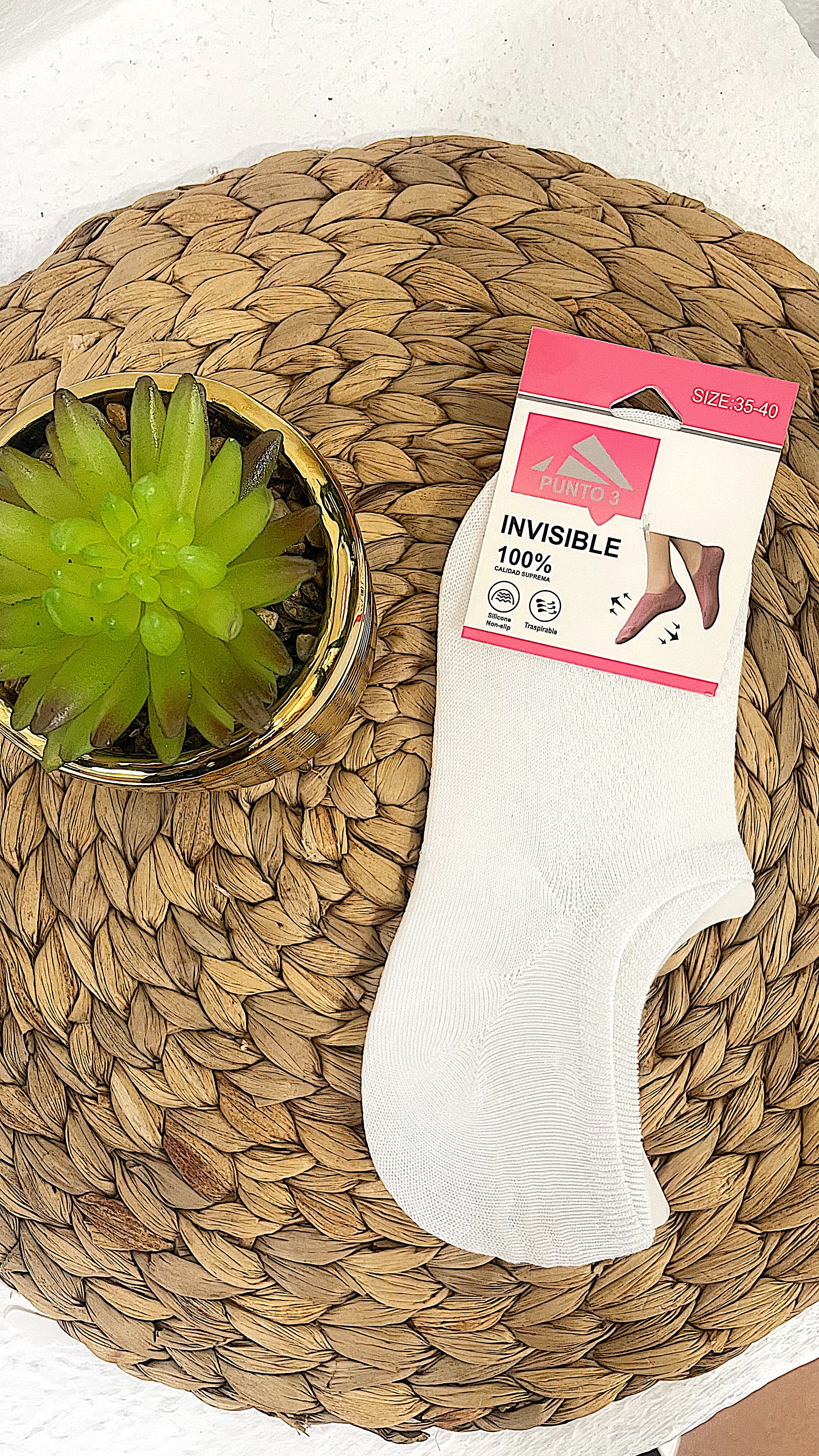 Pinky invisible para mujer en color blanco cómodo y discreto – GlowXL Chiclana