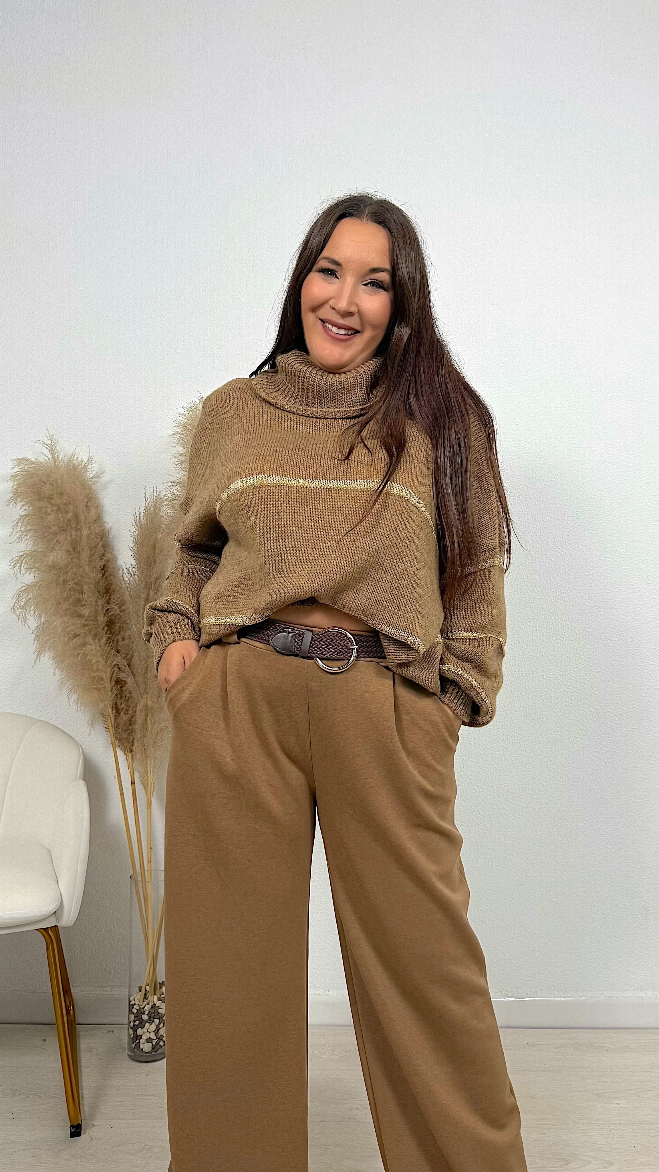 PANTALON TERESA CAMEL