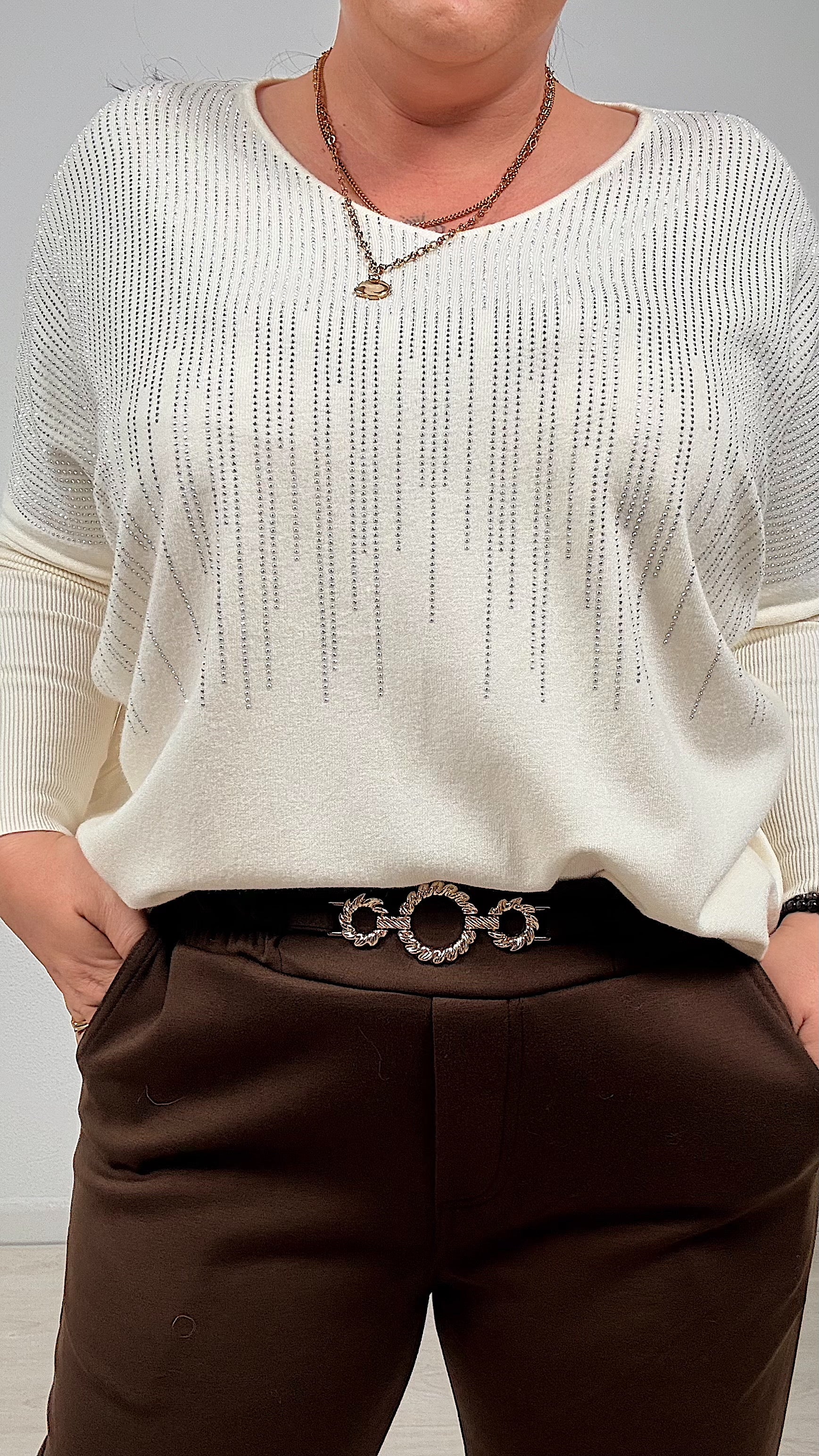 PANTALON ORIANA MARRON