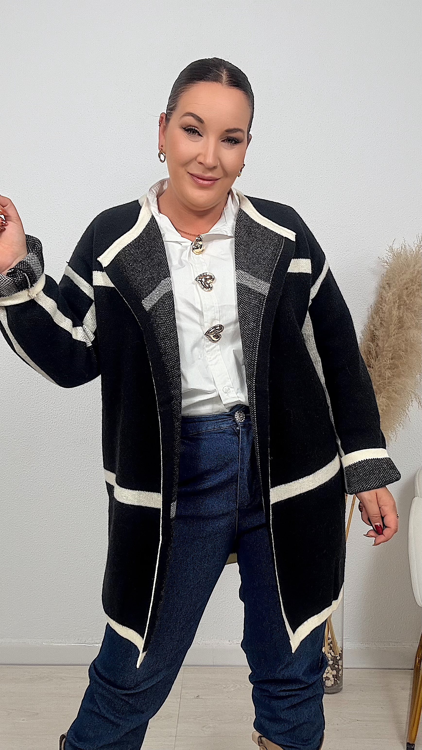 CHAQUETA CLAUDIA NEGRA