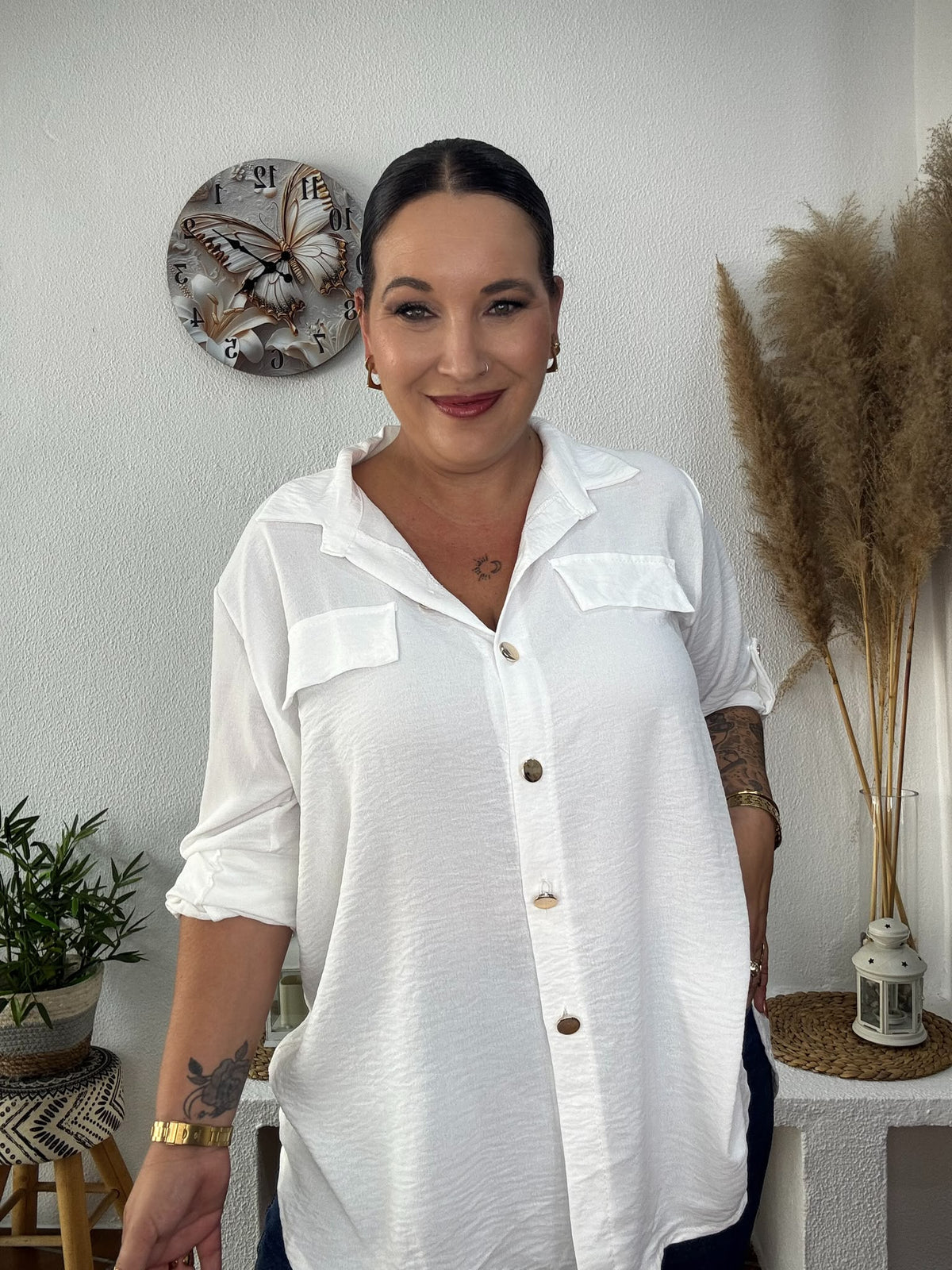 CAMISETA ALMUDENA BLANCA