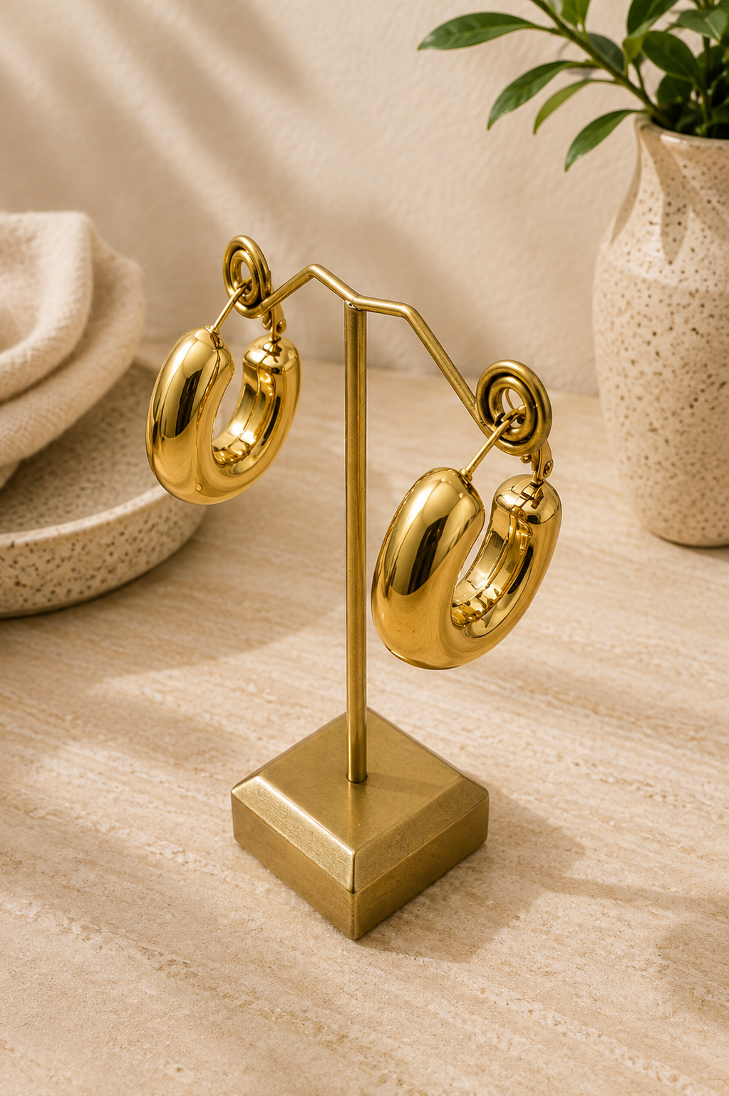 PENDIENTES DORADOS 2698