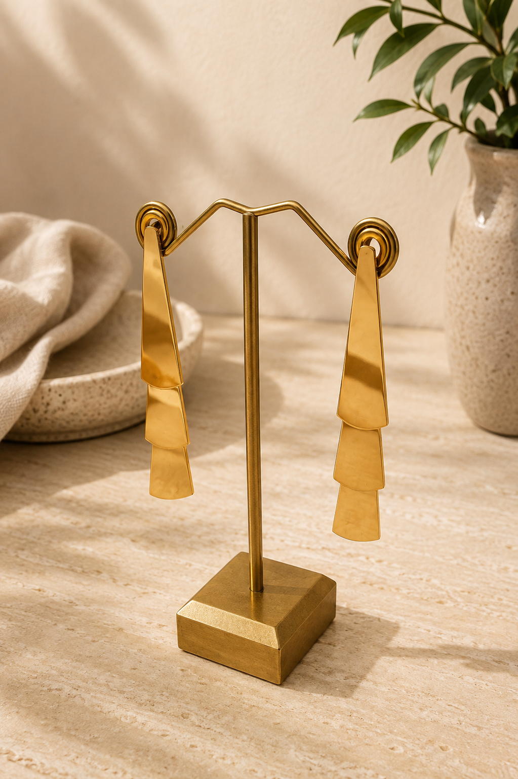 PENDIENTES DORADO 693