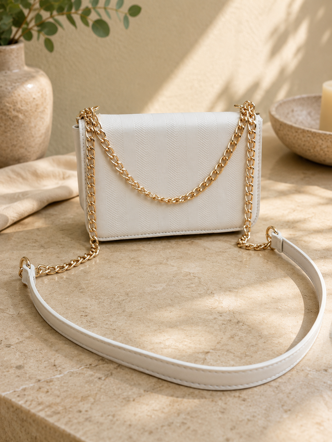 BOLSO BLANCO 45645