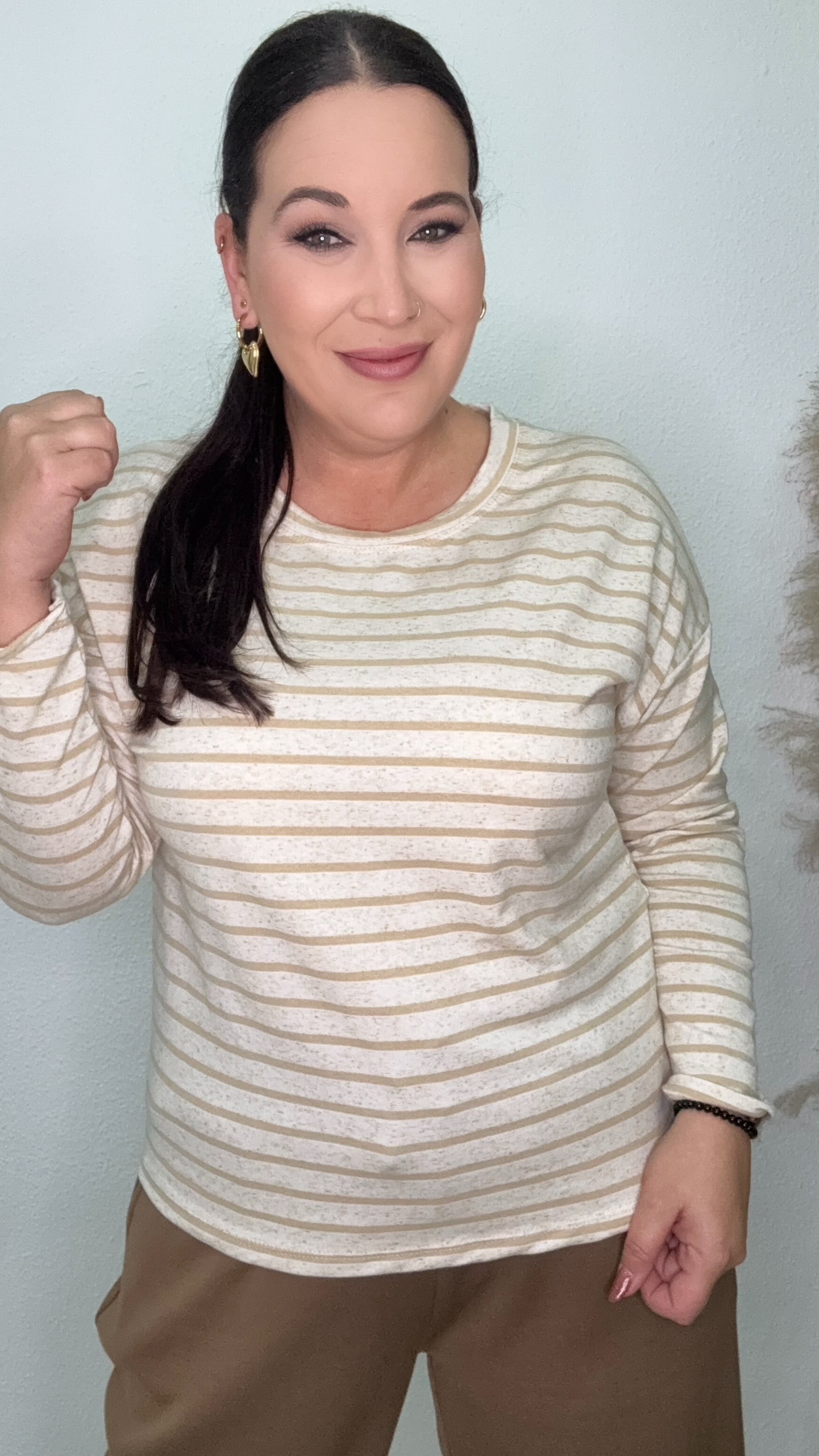 CAMISETA MARIA BEIGE