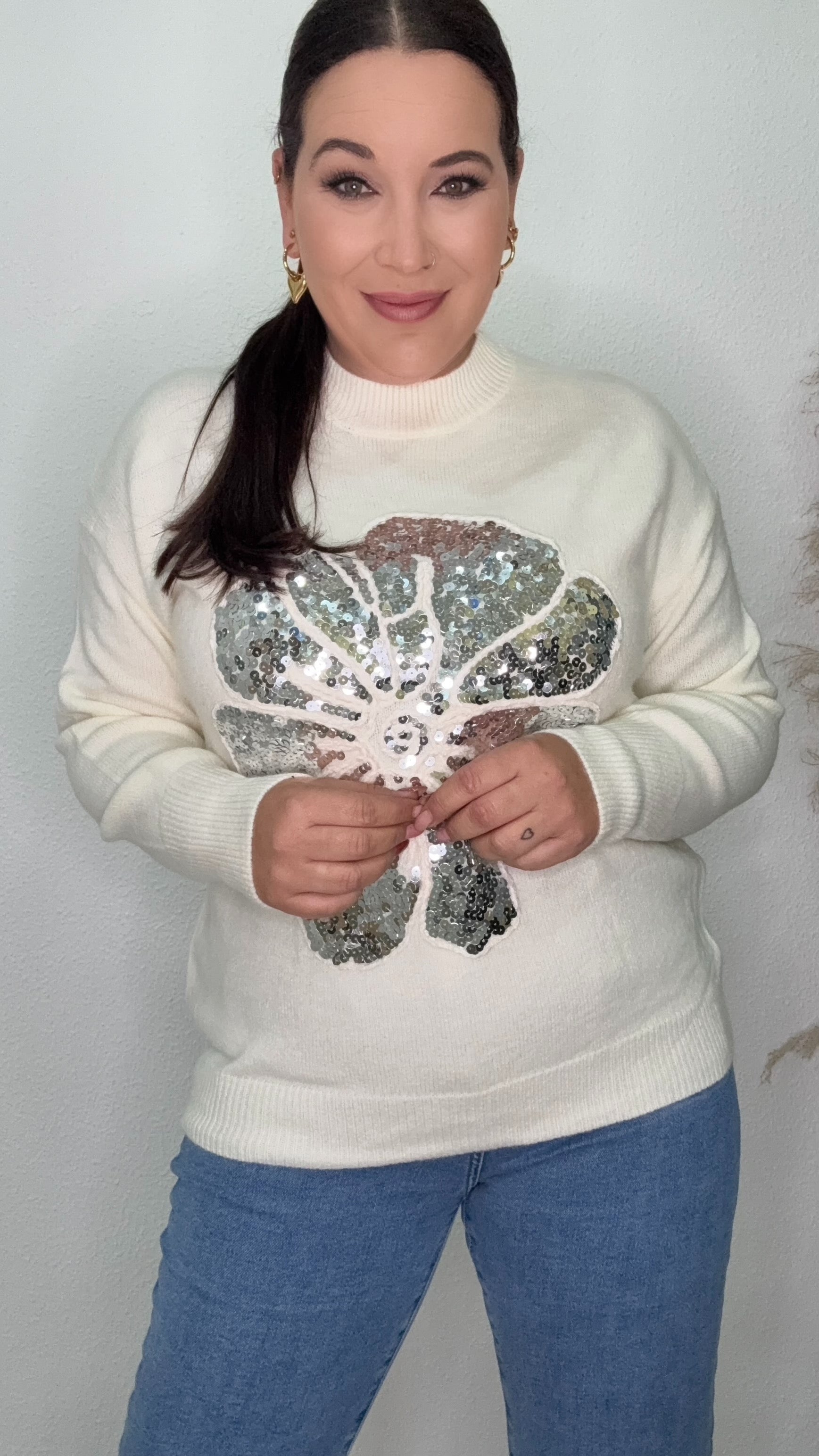 JERSEY ROSA BLANCO ROTO