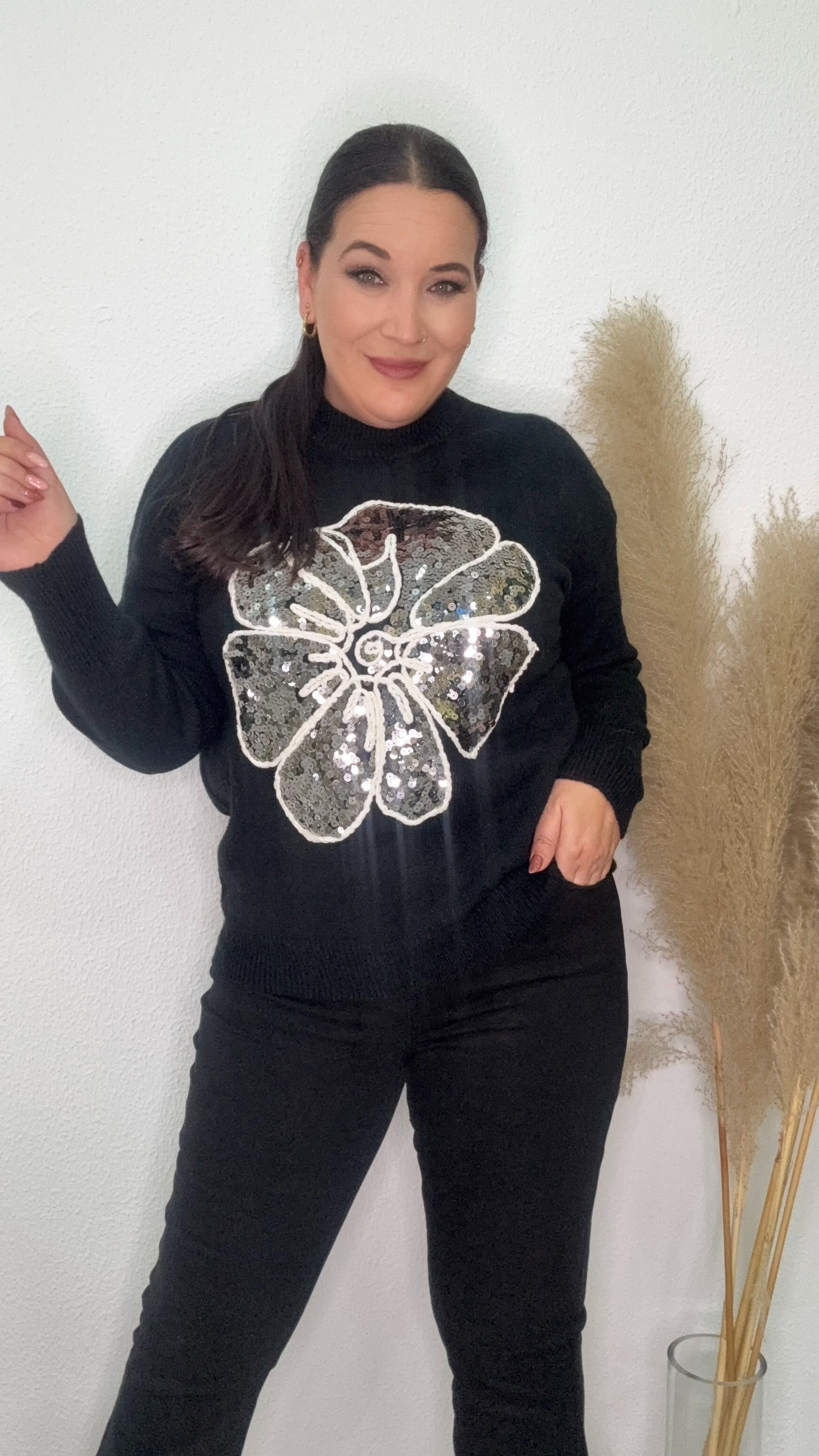 PANTALON MELISA VAQUERO NEGRO