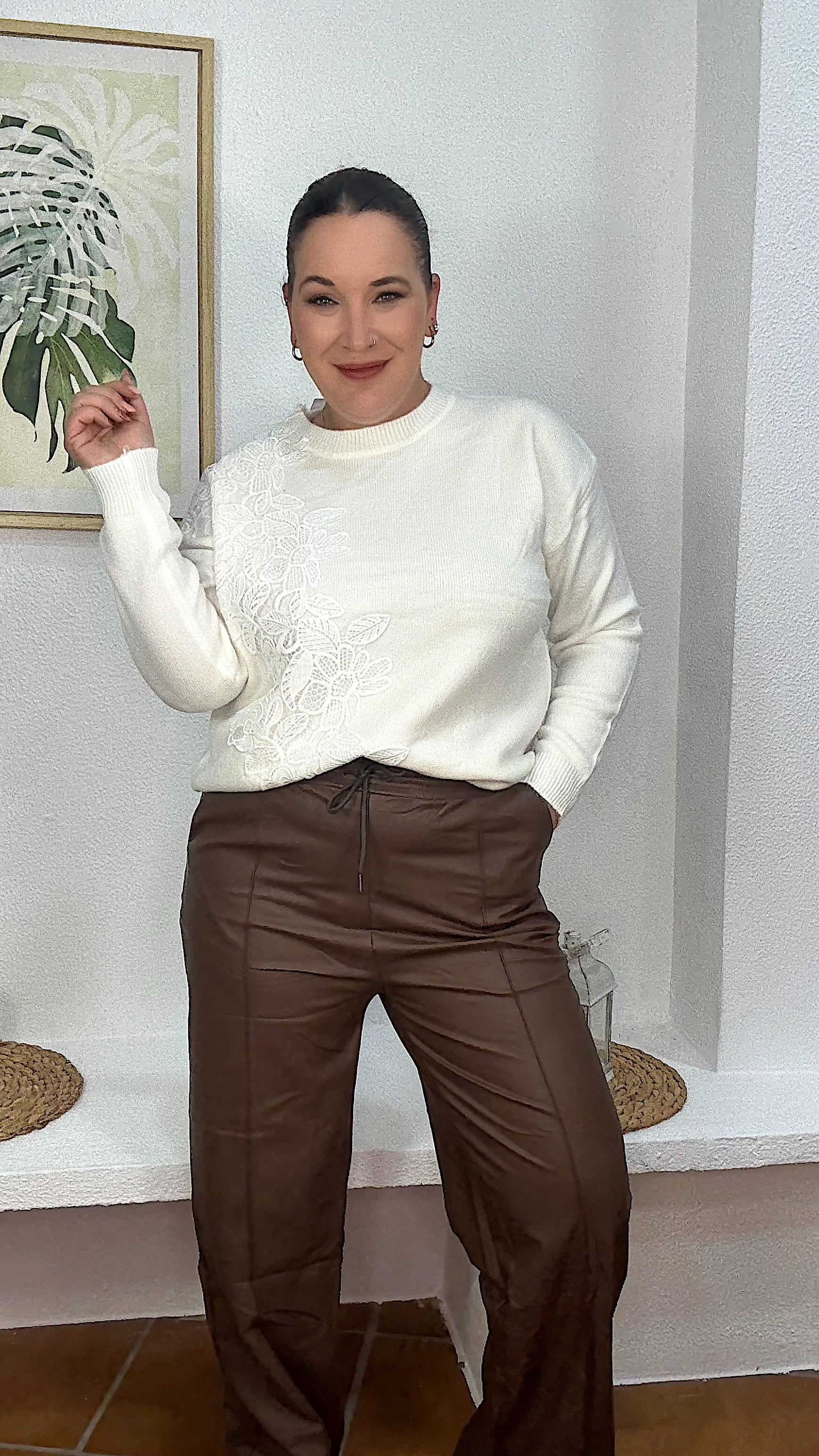 PANTALÓN AURORA MARRÓN