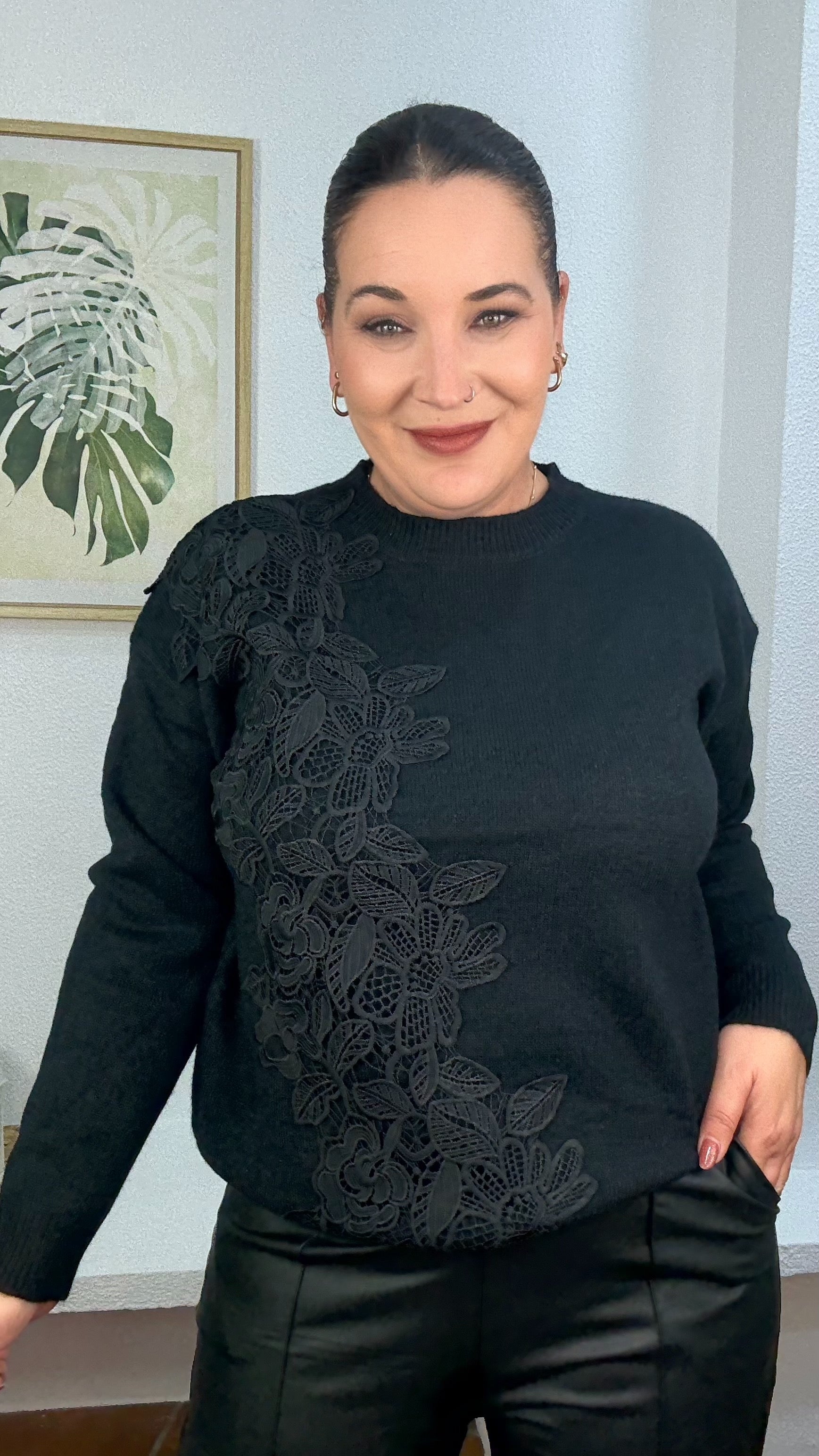 JERSEY MÓNICA NEGRO