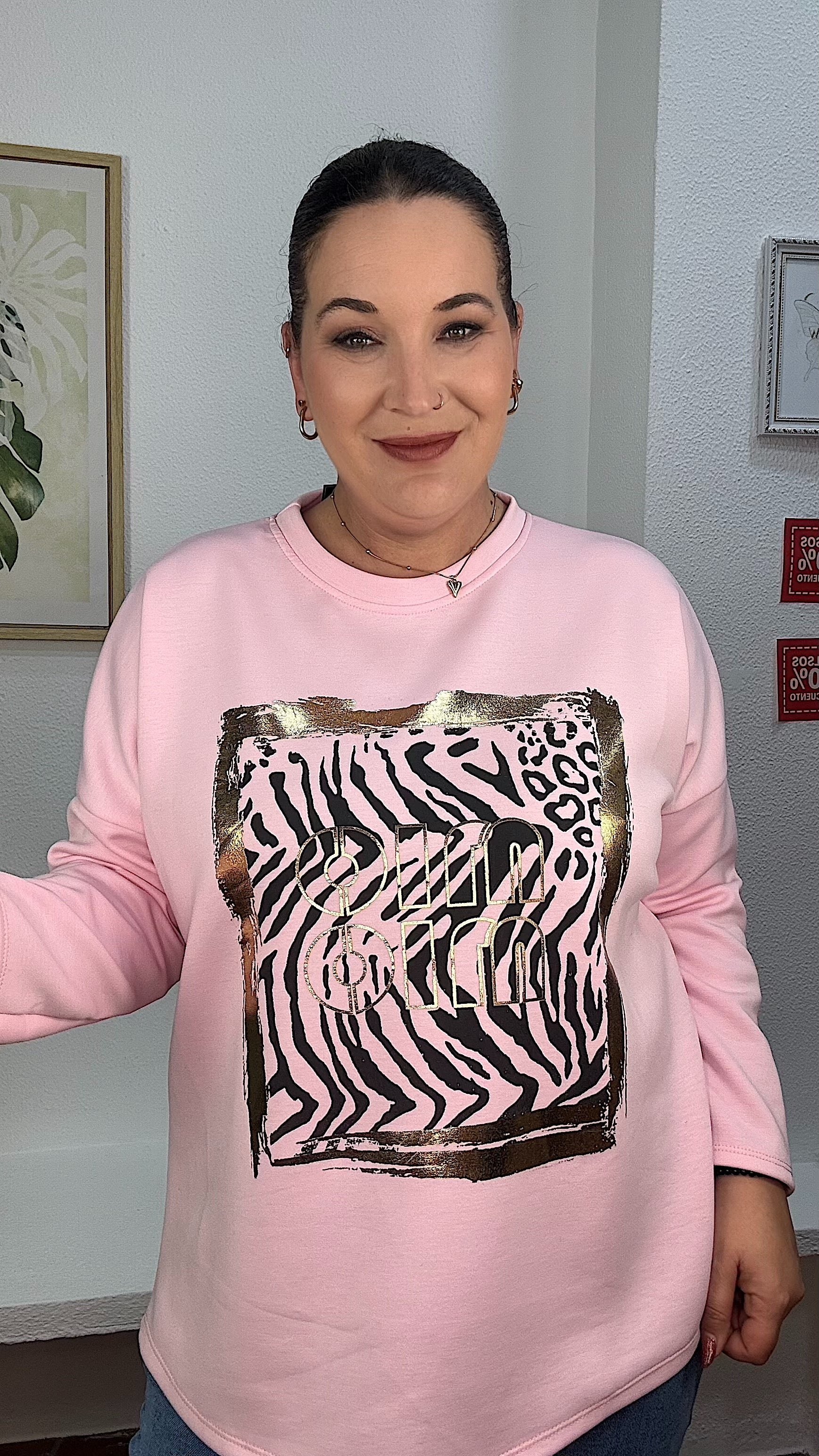 SUDADERA OLIVIA ROSA