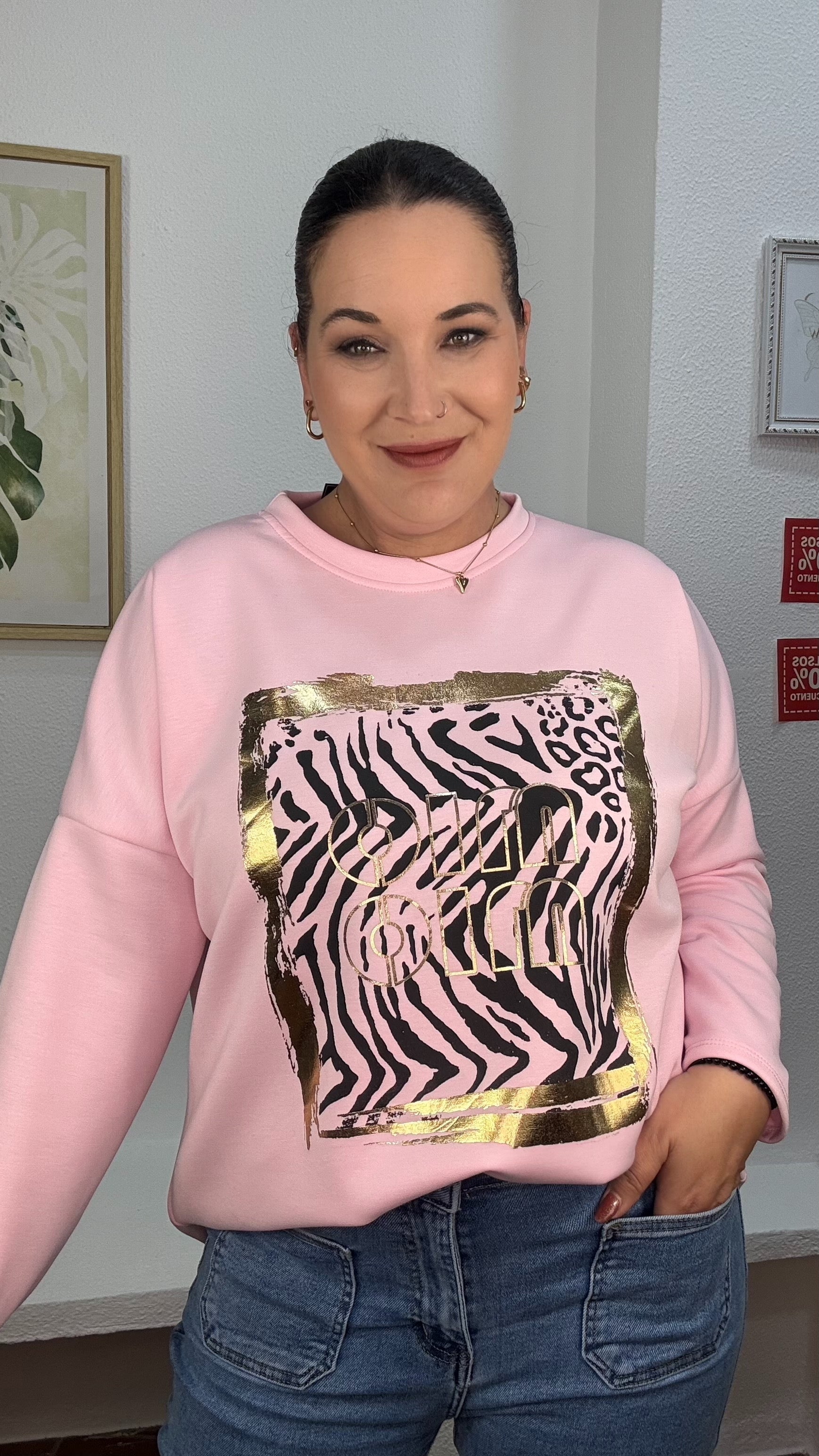 SUDADERA OLIVIA ROSA