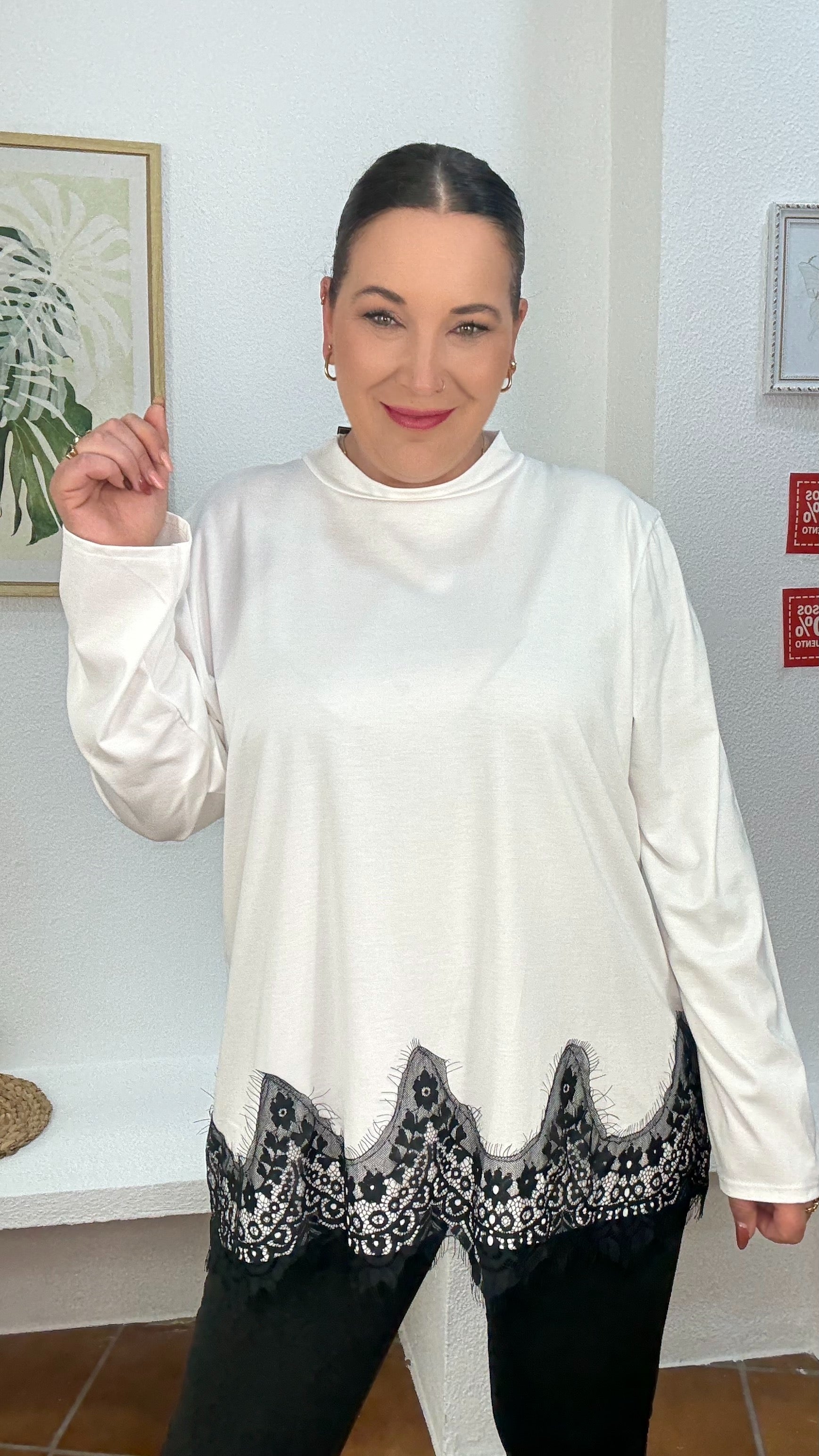 CAMISETA MACARENA BLANCA