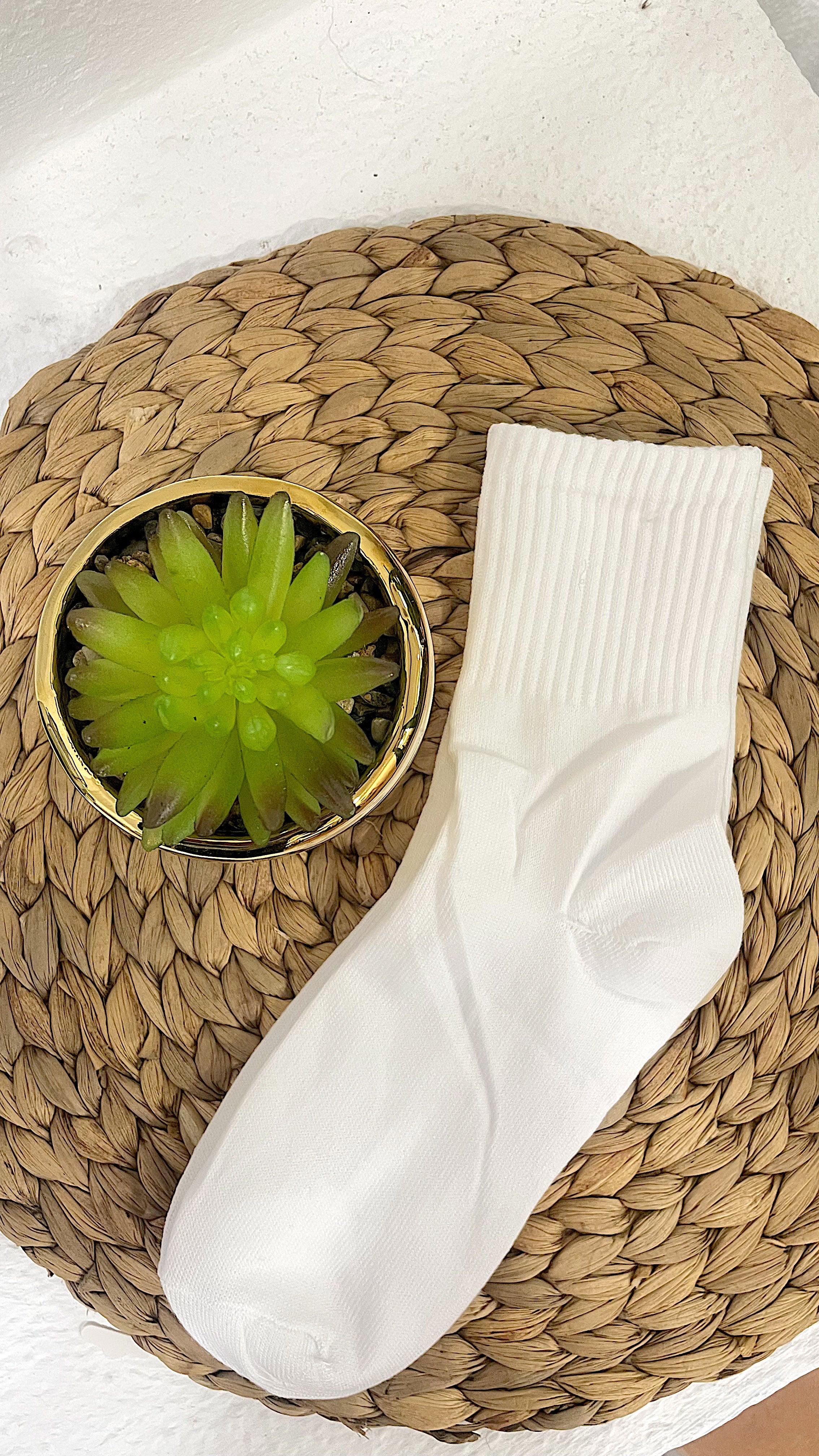 Calcetines canalé básicos