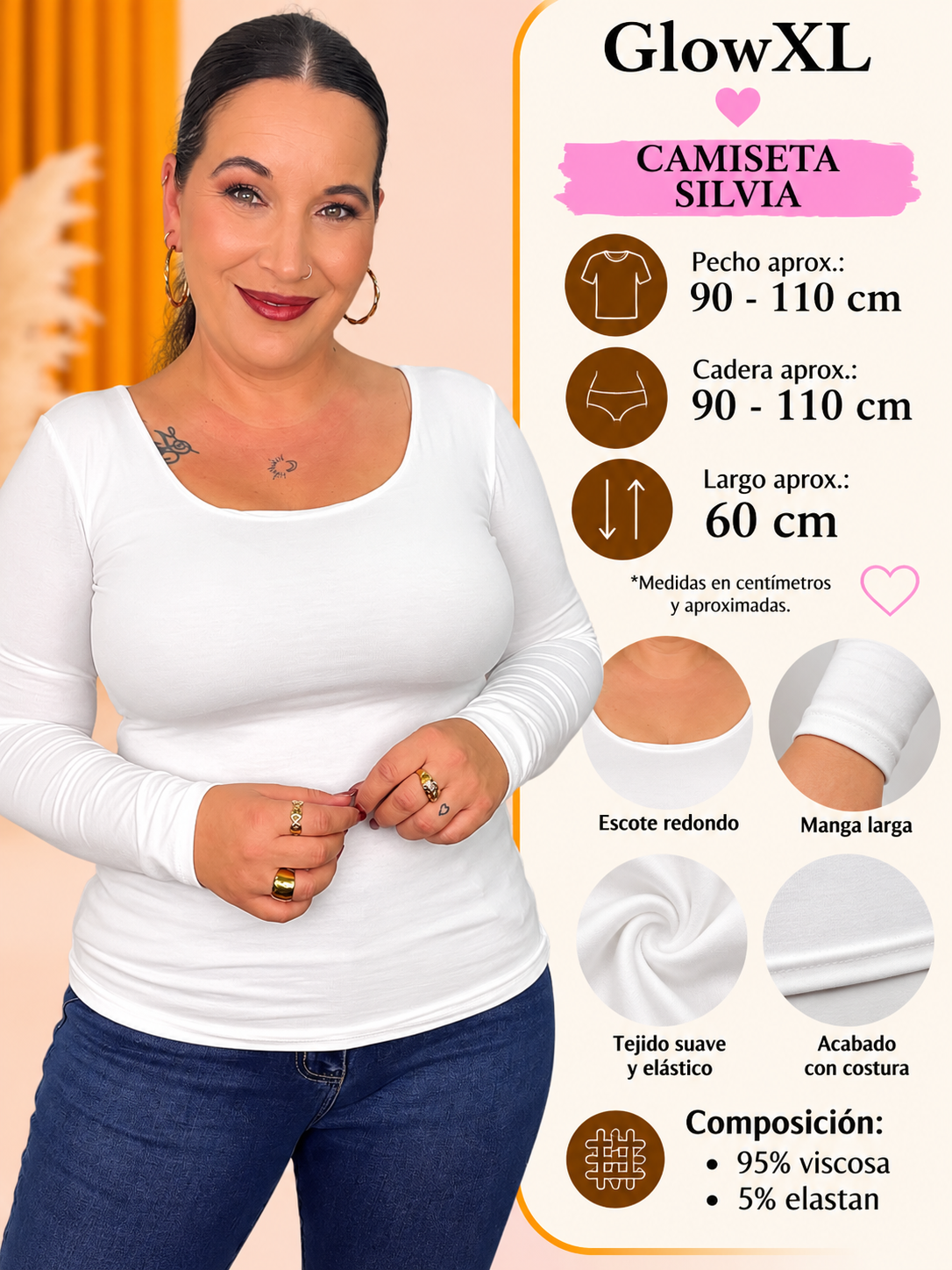 CAMISETA SILVIA