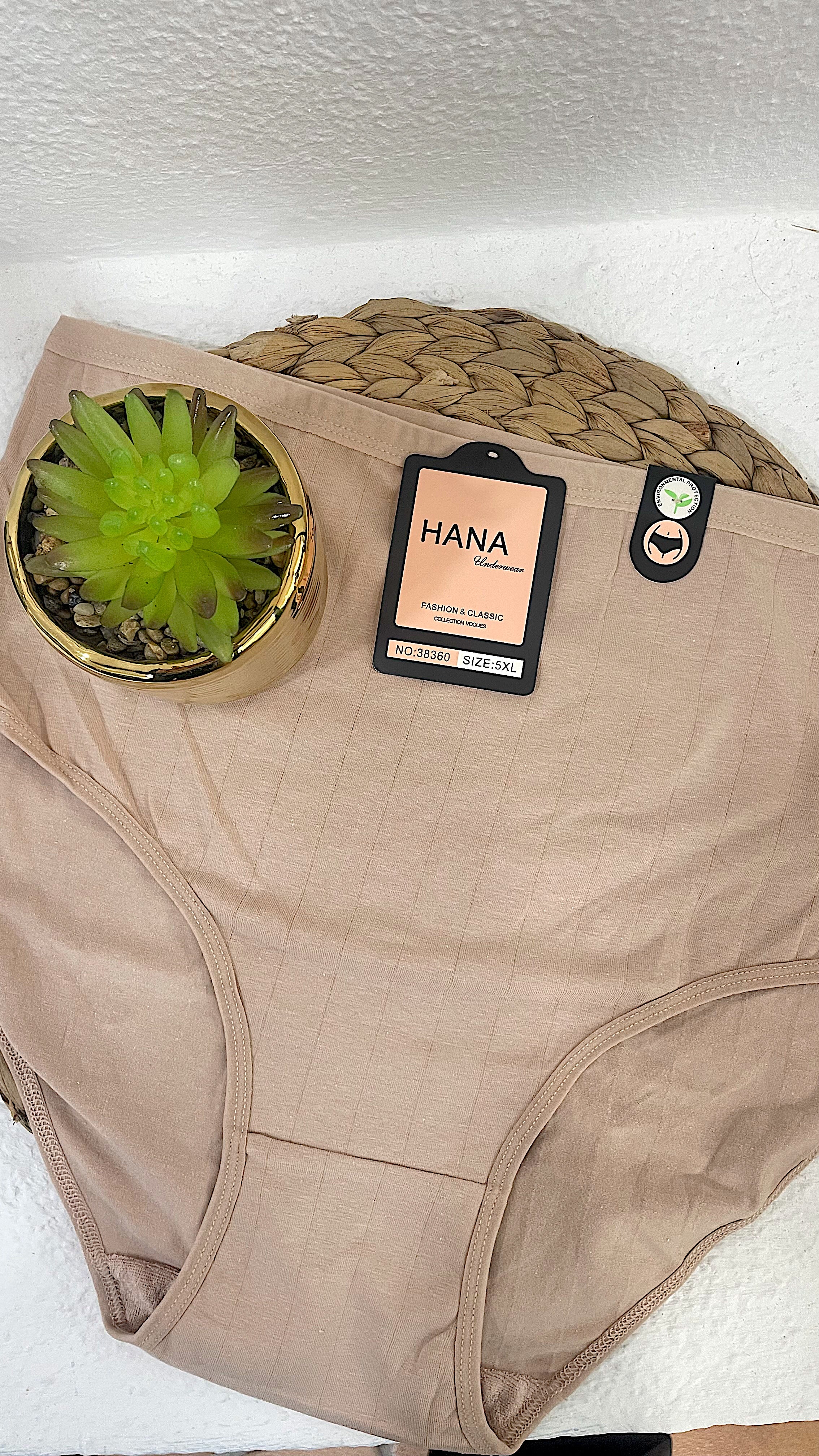 Braga maxi mujer de algodón en color beige talla grande cómoda – GlowXL Chiclana