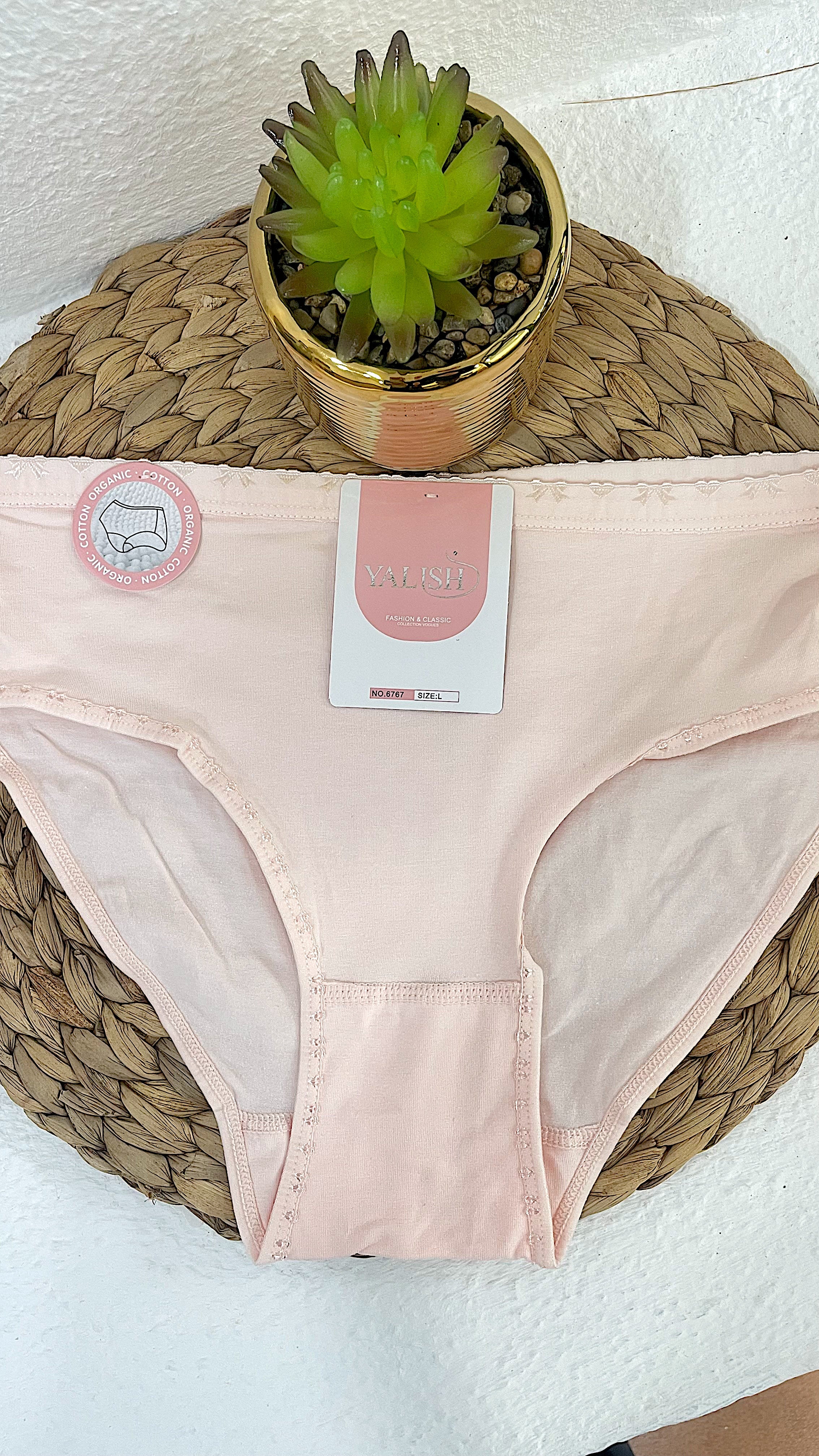 Braga mujer lisa de algodón GlowXL Chiclana de la Frontera