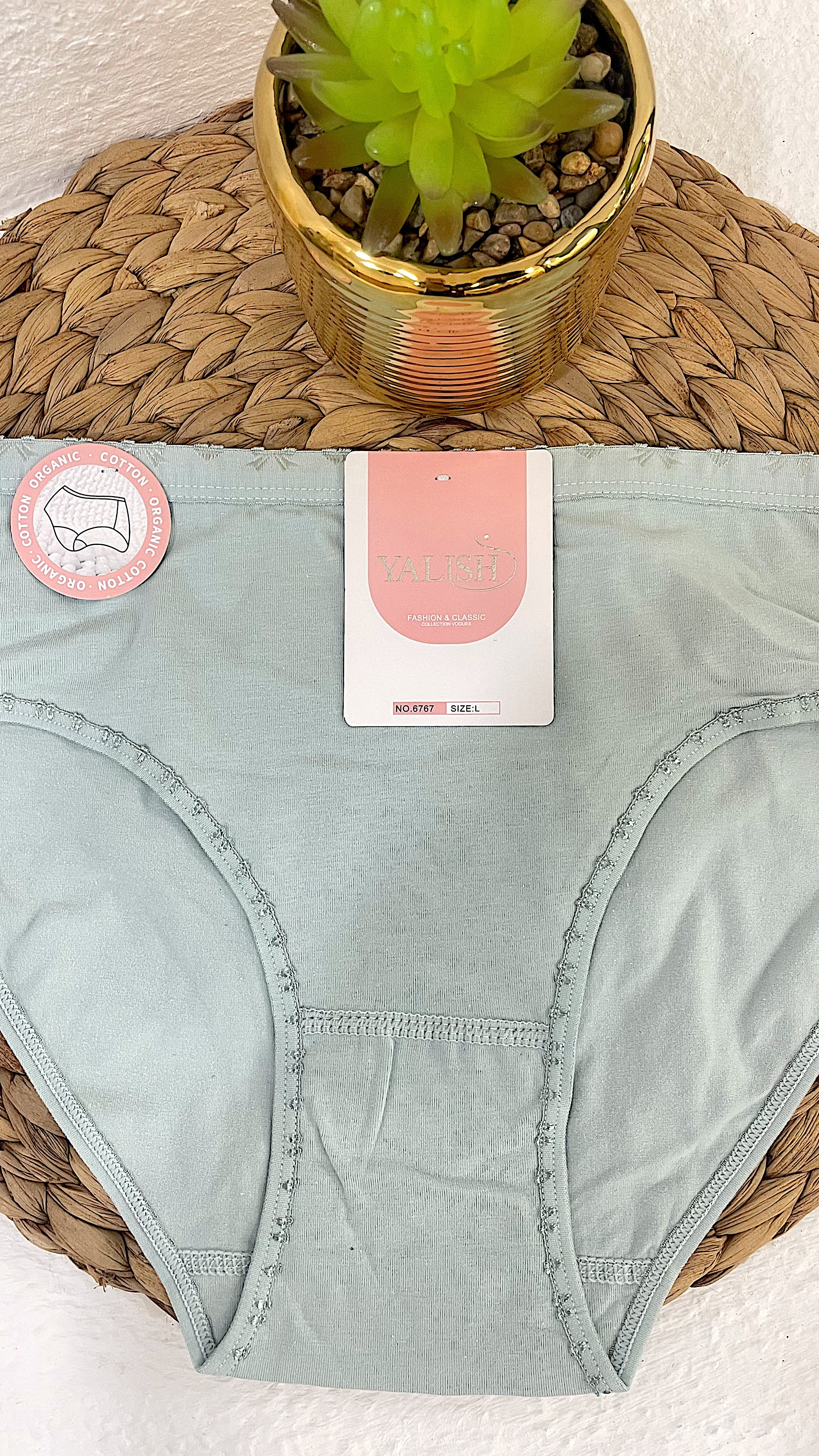 Braga mujer lisa de algodón GlowXL Chiclana de la Frontera