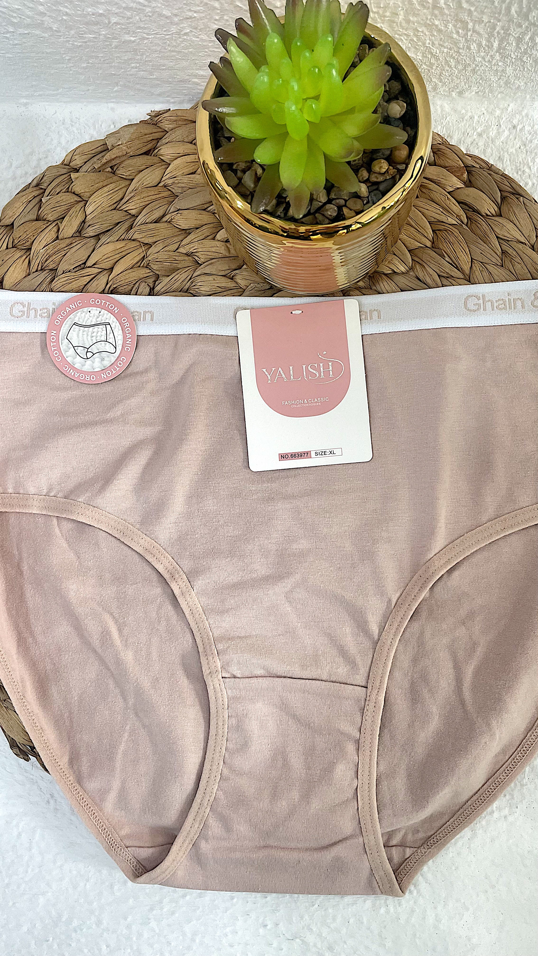 Braga mujer lisa de algodón GlowXL Chiclana de la Frontera