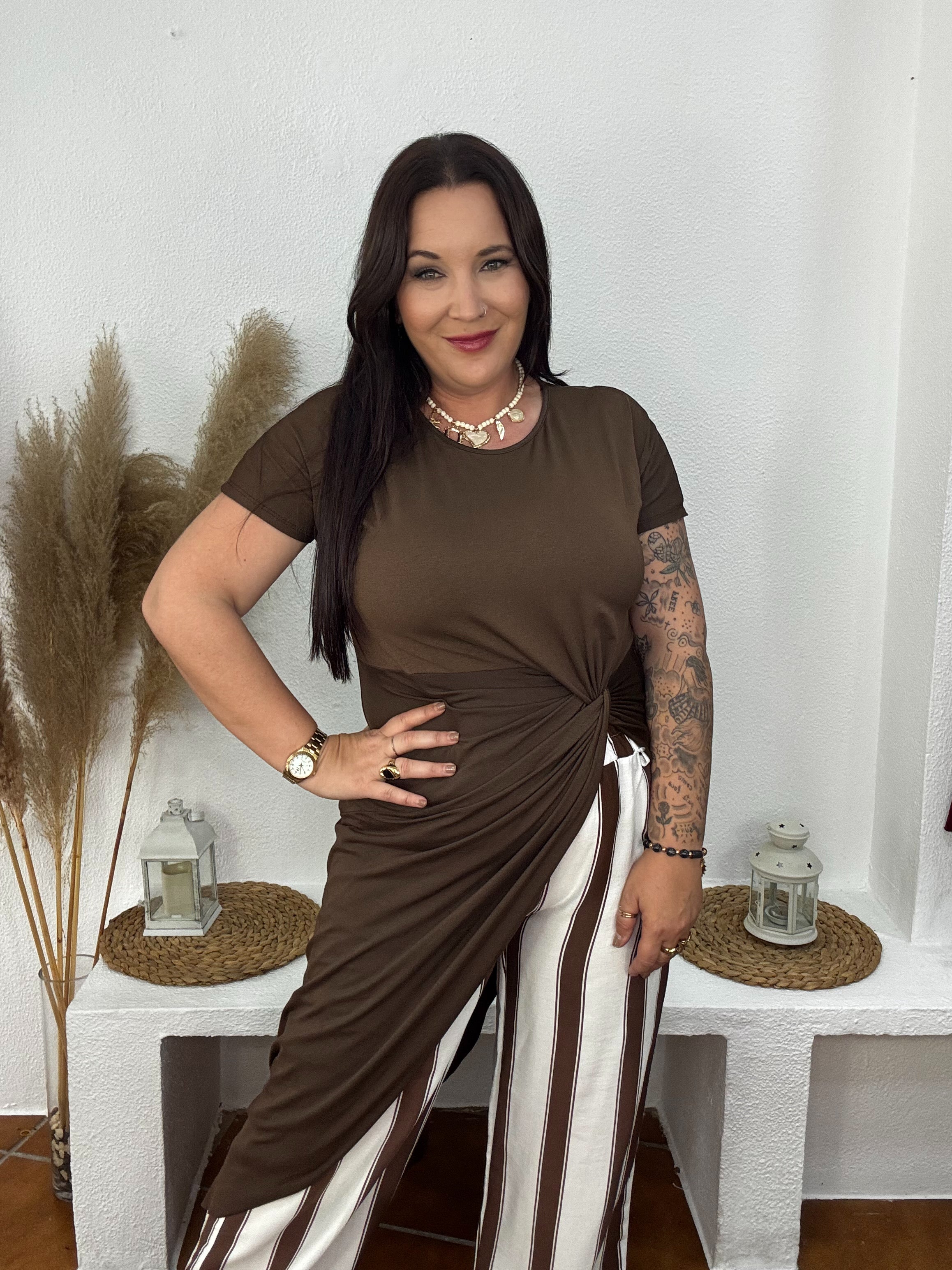 CAMISETA AZUCENA
